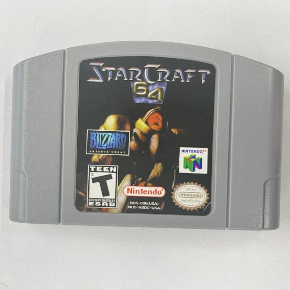 StarCraft 64 - Nintendo 64 (N64) Hard to find Tested and working Popular title