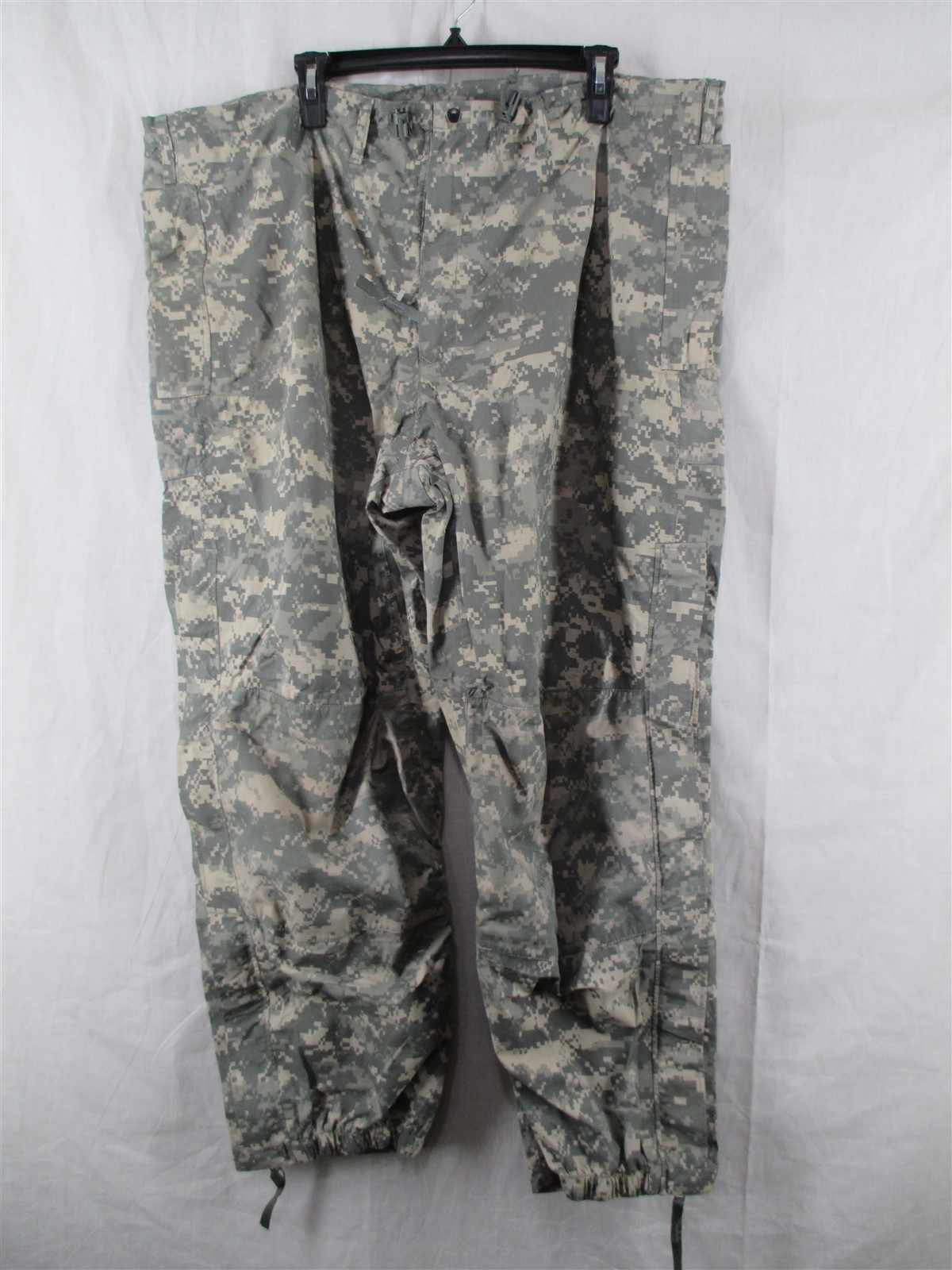 Layer 6 Large Regular Wet Weather Pants/Trousers ACU Digital ECWCS Tennier Army