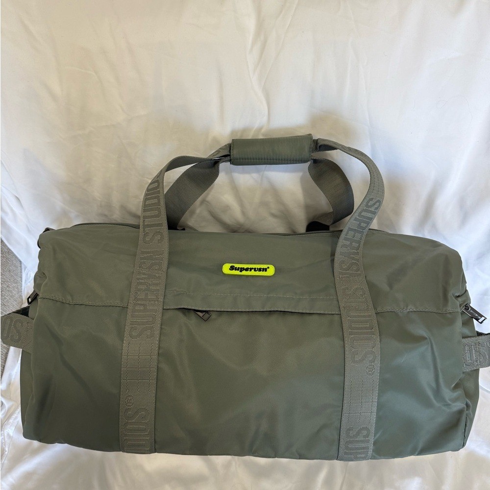 Supervsn Studios Olive Green Men's Duffel Bag
