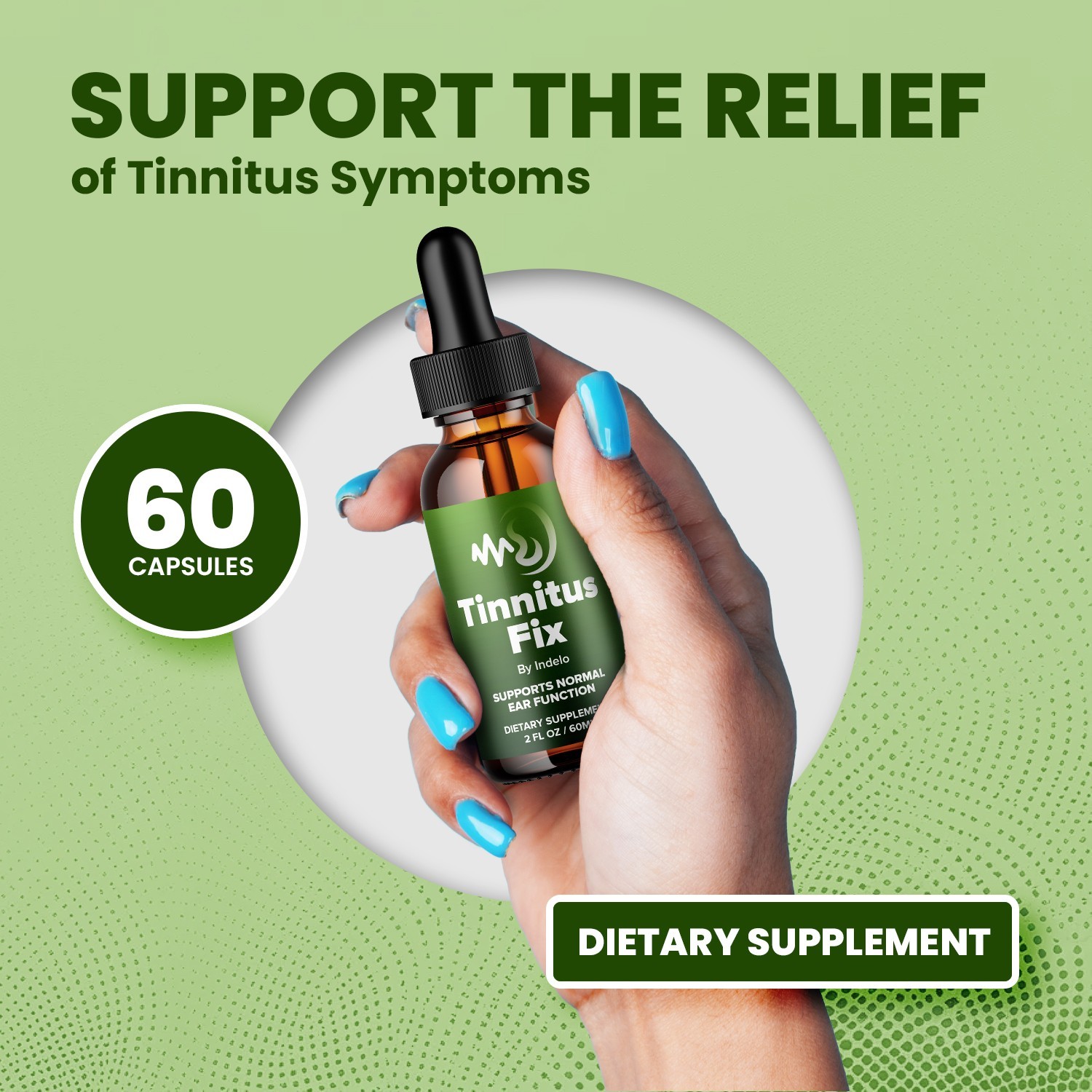 (5 Pack) TinnitusFix Healthy Ear Drops Support Supplement – Tinnitus Fix Liquid