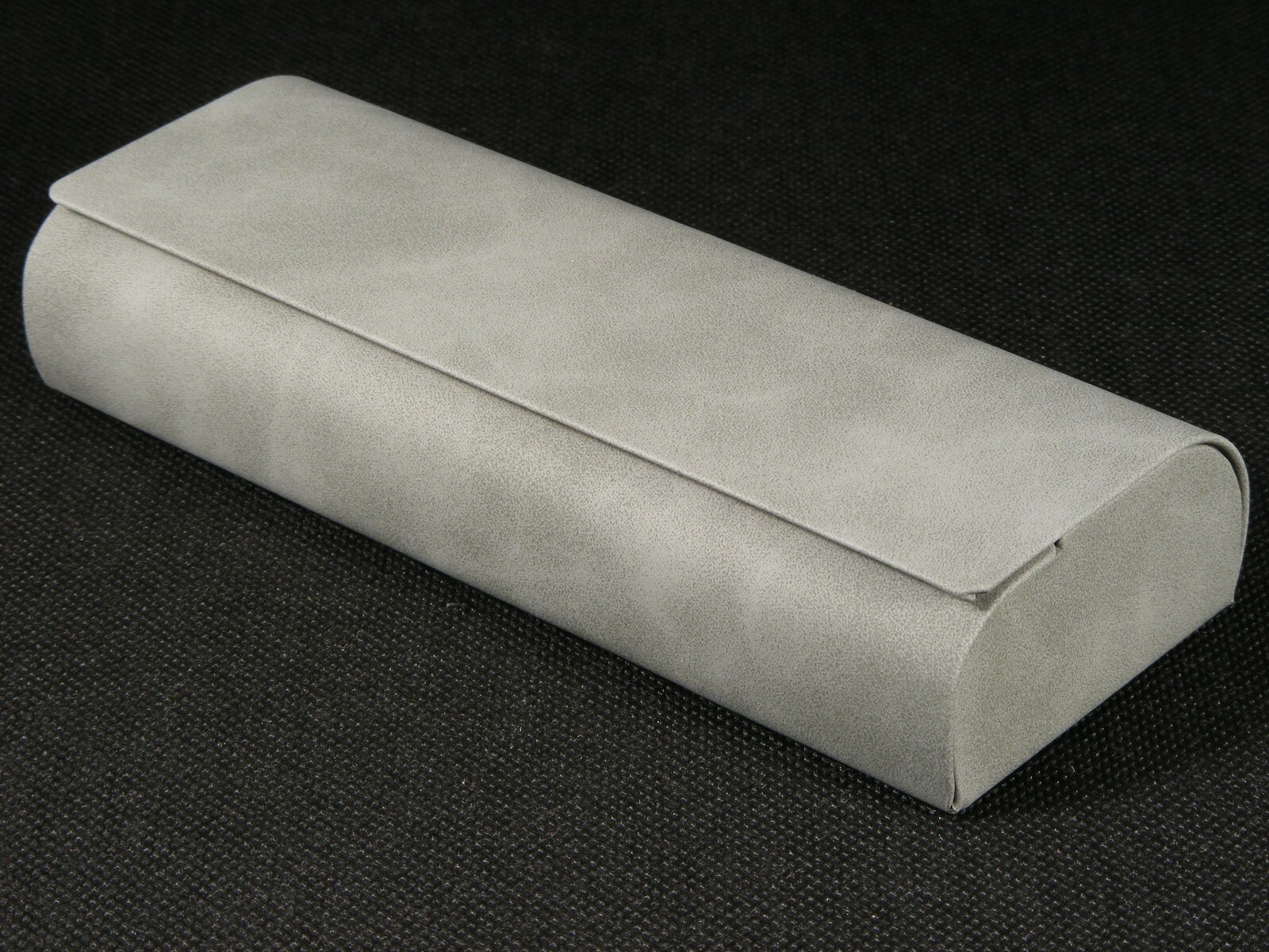 PU Leather Grey Eyeglasses Case for Reading Glasses, Spectacles Small Sunglasses