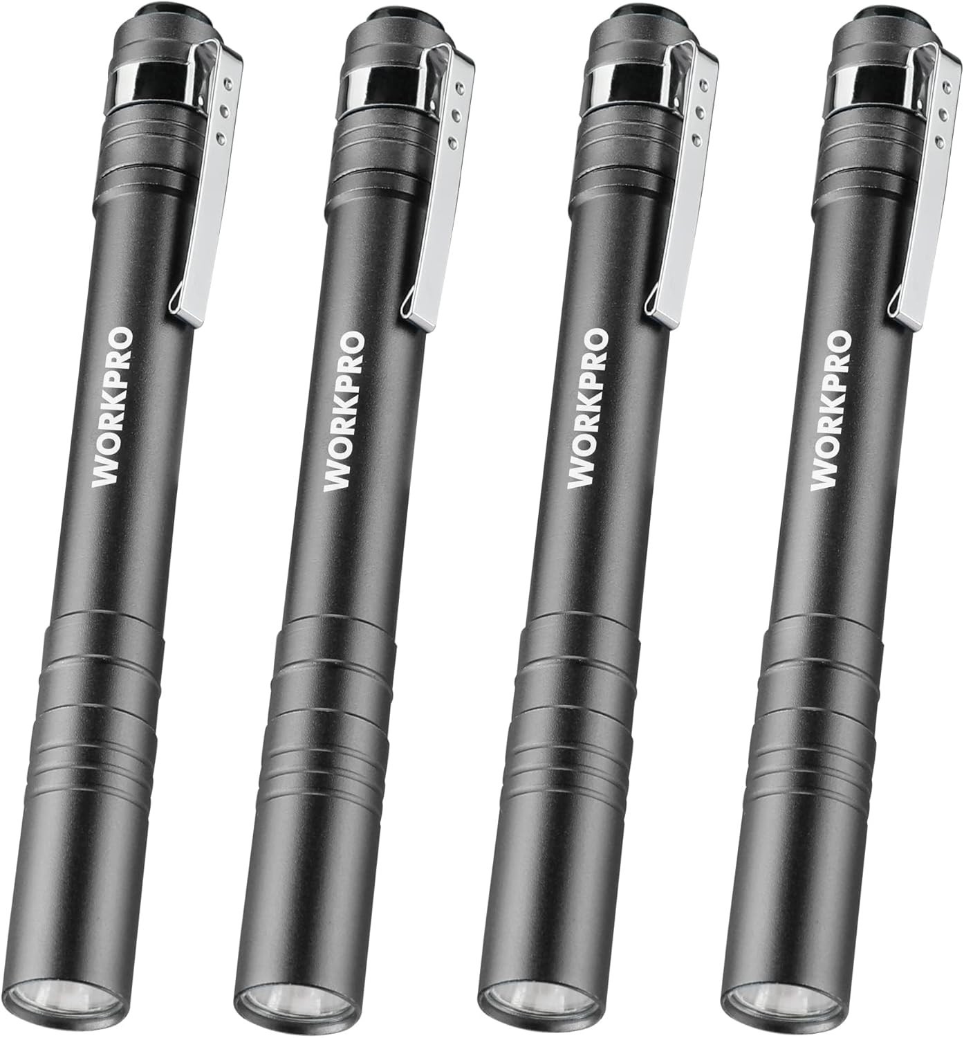 LED Pen Light, Aluminum Pen Flashlights, Pocket Flashlight with Clip for Insp...