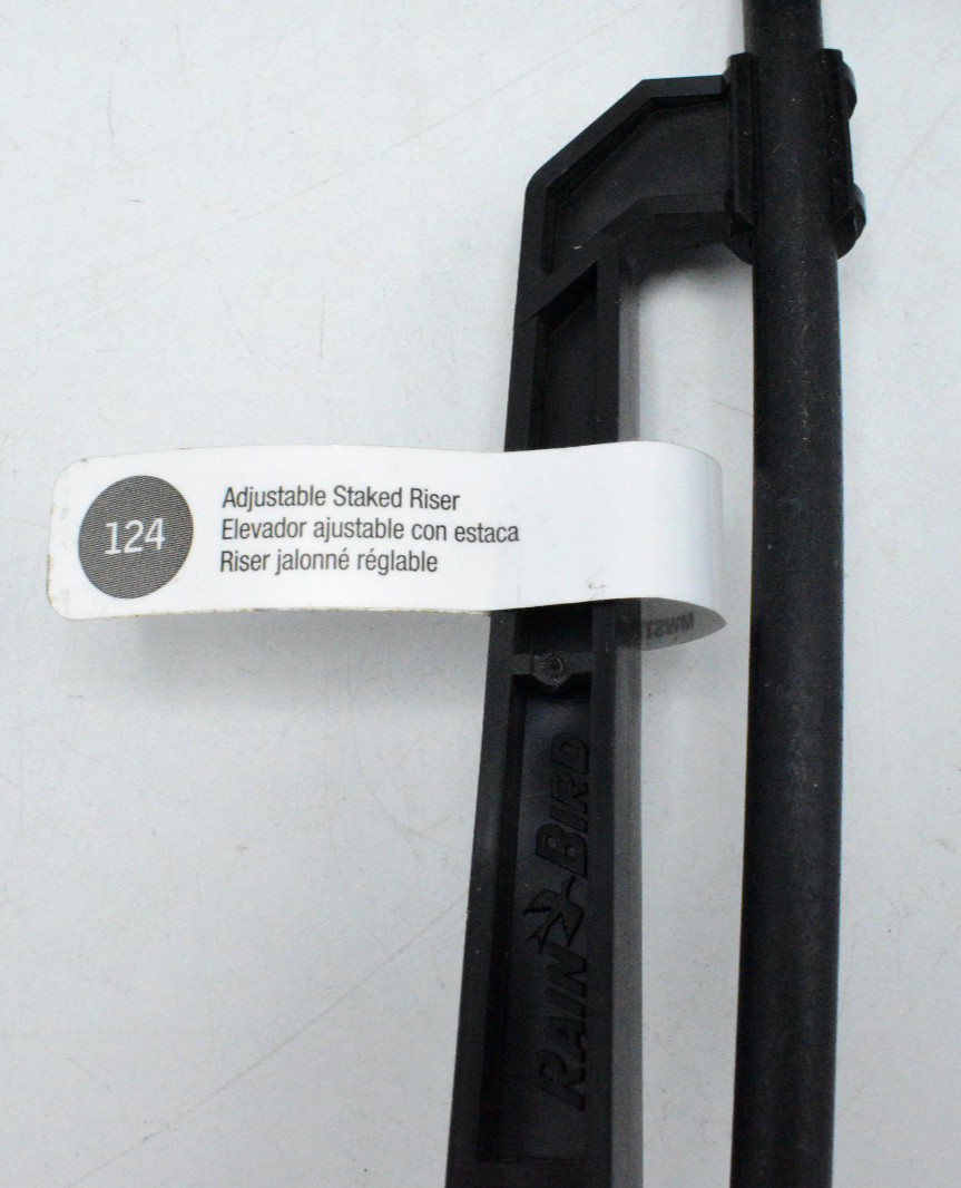 Lot of 15 Rain Bird MWSTK-1 Drip Irrigation Adjustable Riser Stake 18"
