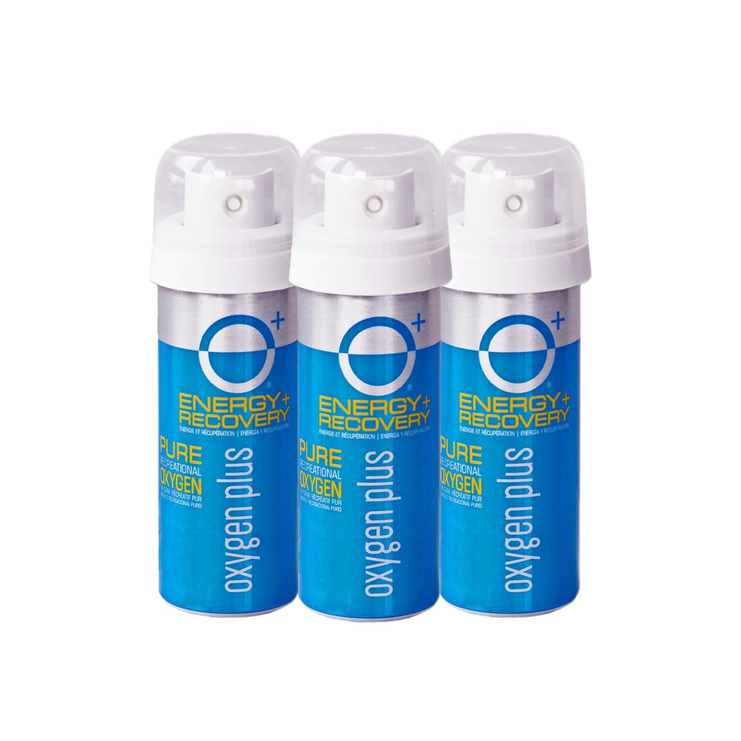 Oxygen Plus – O+ Mini 3 Pack | Portable Can | 52.41 Fl Oz (Pack of 3)