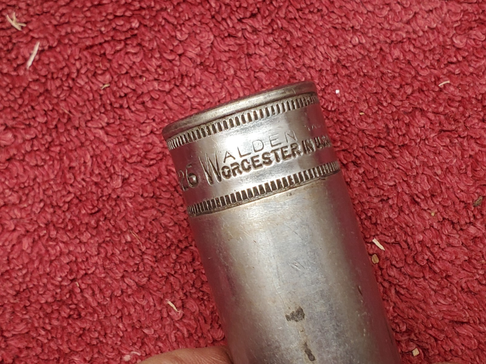 Walden Worcester 3326 13/16” 12 Point Deep Socket, Made in USA, 1/2” Drive