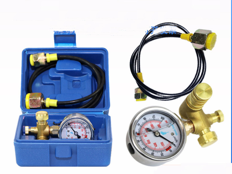 Pressure Gauge Measurement Nitrogen Set Gas Charging Hydraulic Breaker Hammer