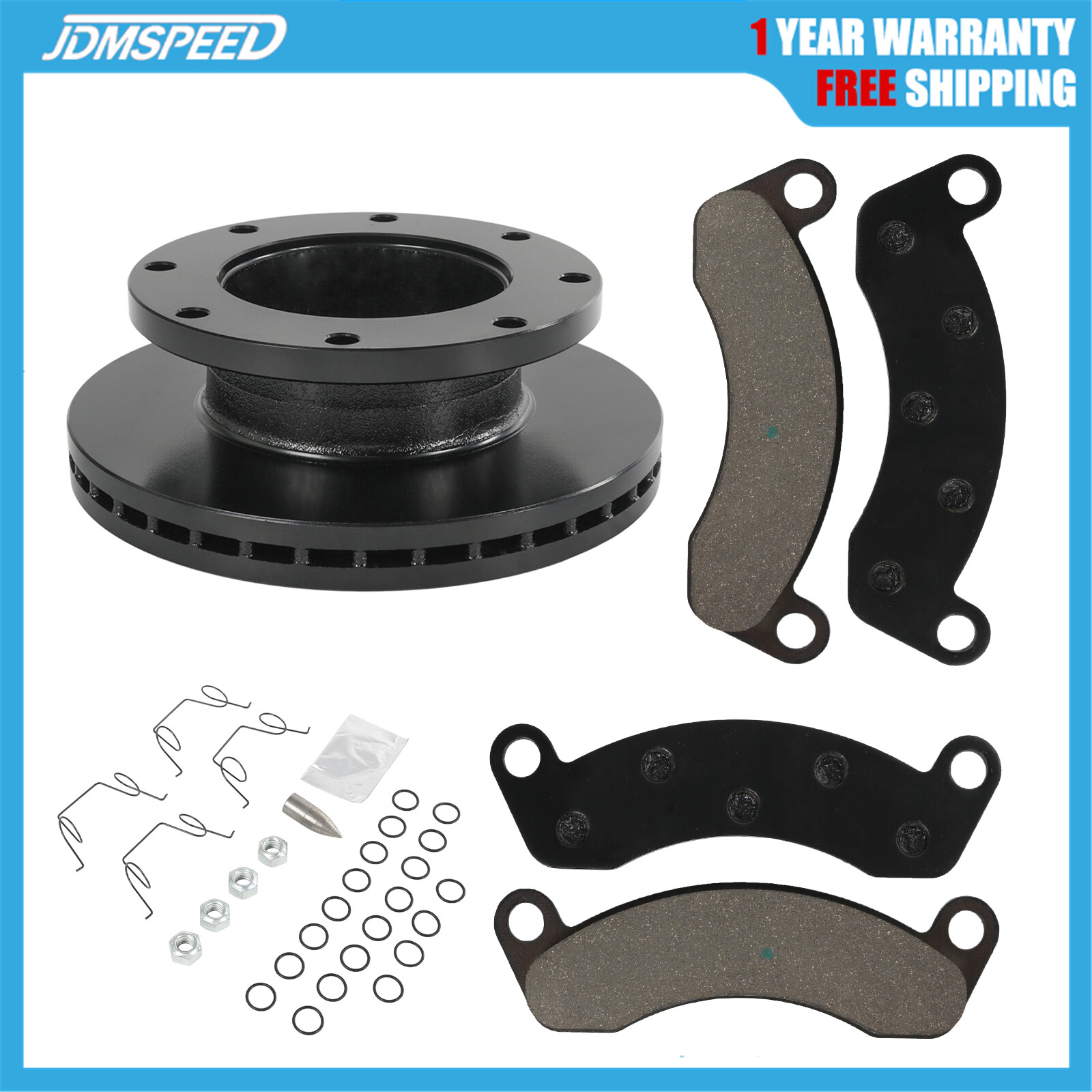 070-006-01 Replacement Trailer Brake Rotor & Pads For Dexter 10K-12K K71-180-00