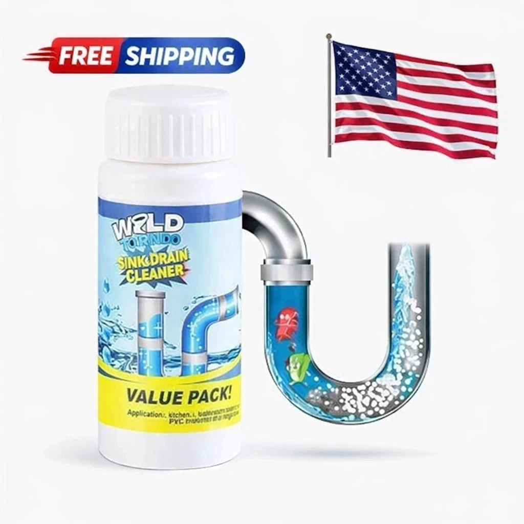 Wild Tornado Powerful Sink Drain Cleaner High Efficiency Clogging Cleaner***