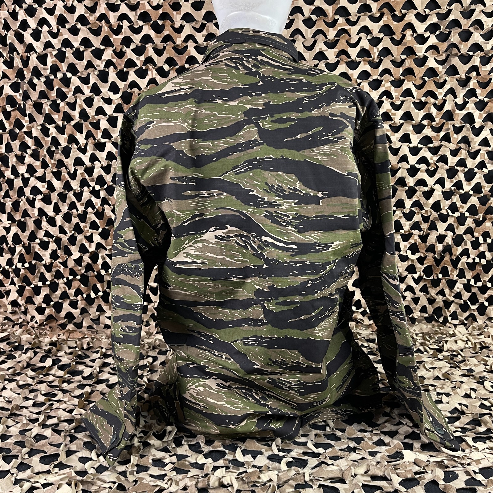 NEW BDU Jacket - Vietnamese Tiger Stripe - X-Small Regular