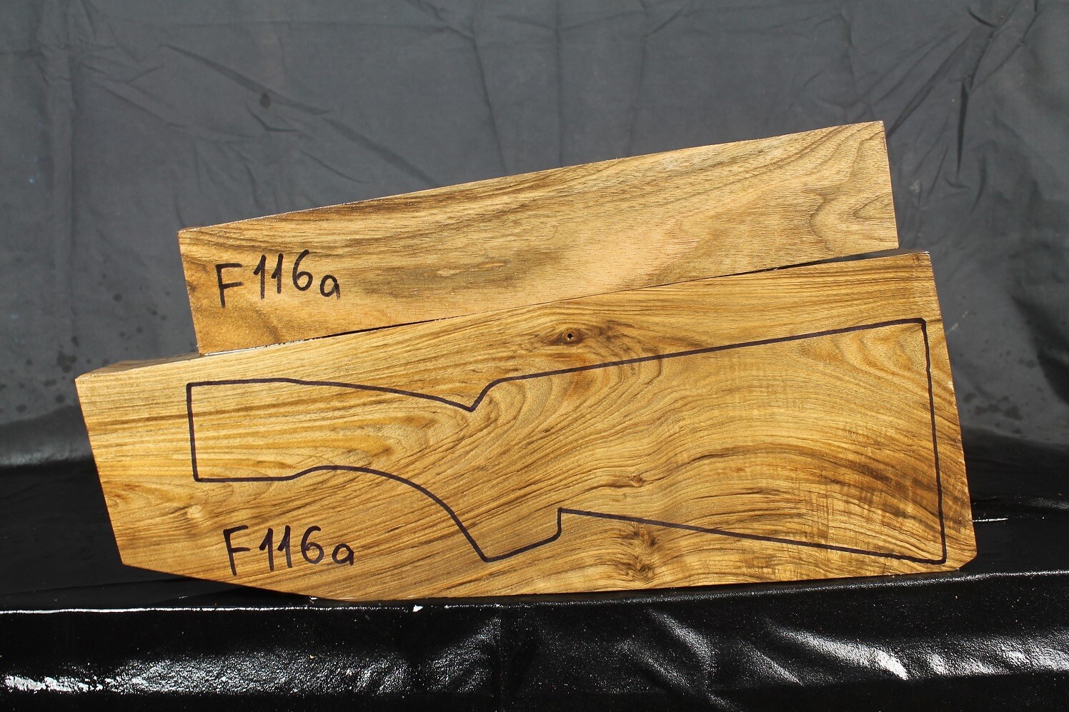 Circassian Walnut Shotgun Blank Gun Stock # F116