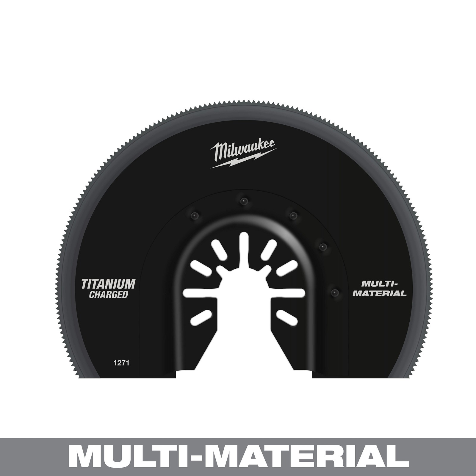 Milwaukee Tool 49-25-1271 3-1/2” Segmented Bi-Metal Multi-Material Blade