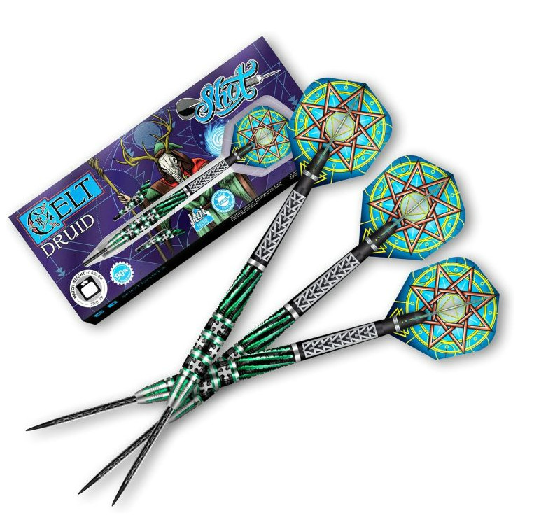 Shot Celt Druid Steel Tip Darts - 23g