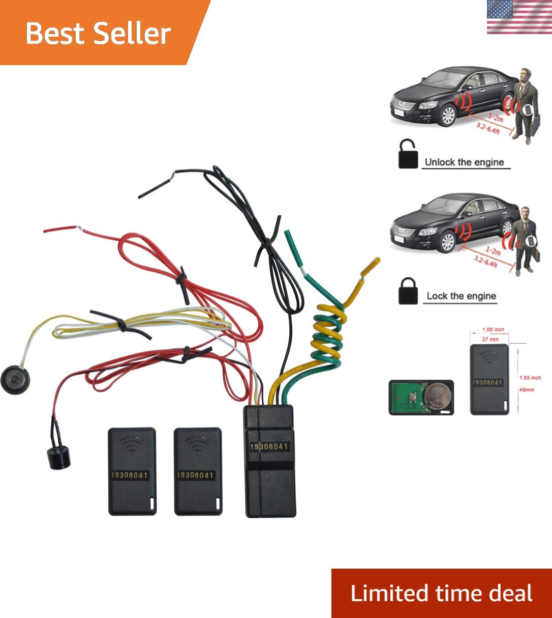 Advanced Car Immobilizer System with Anti-Hijacking & Theft Protection
