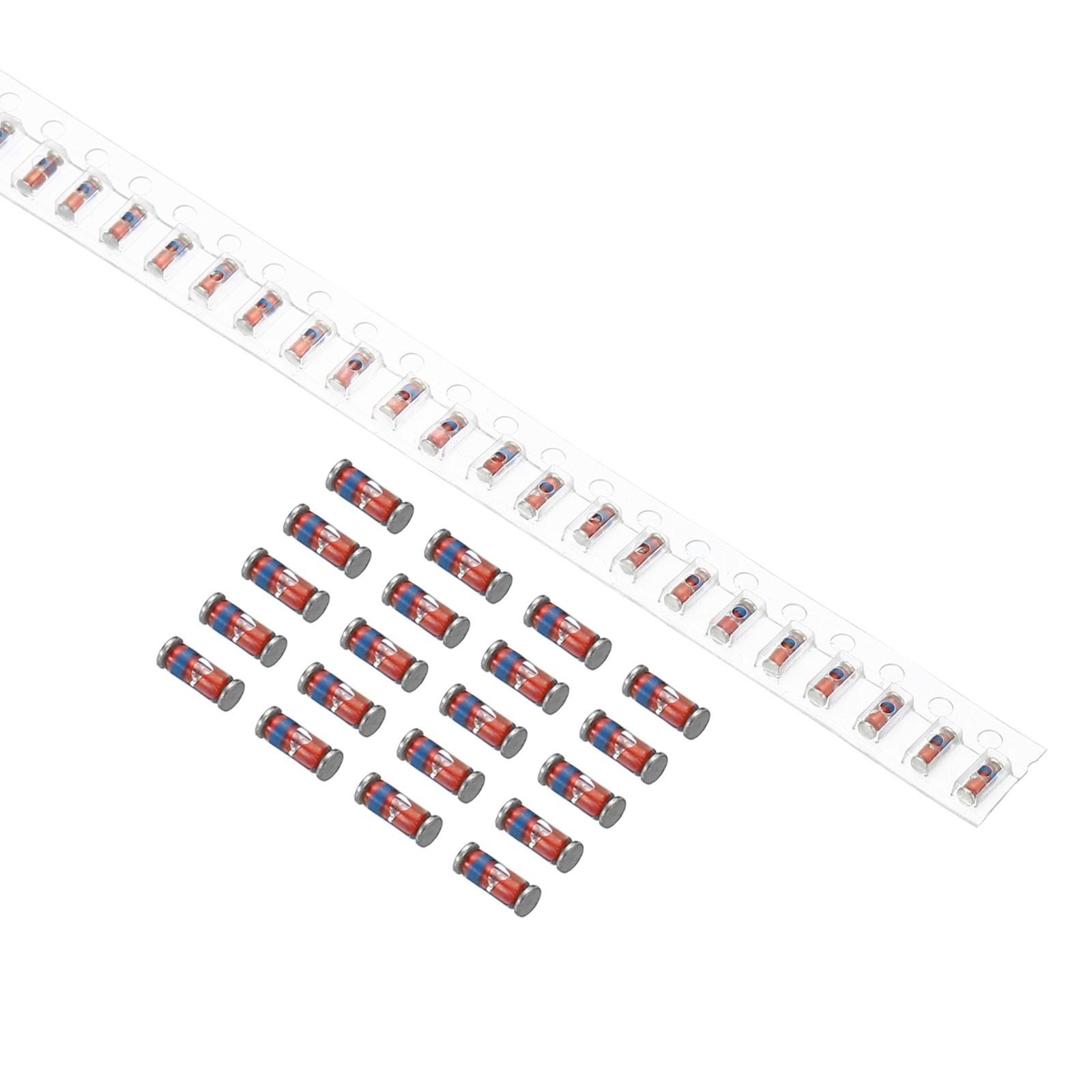 50Pcs Zener Diode, 0.5W Surface Mount Diode Kit 3.3V LL-34 0.14 x 0.06inch
