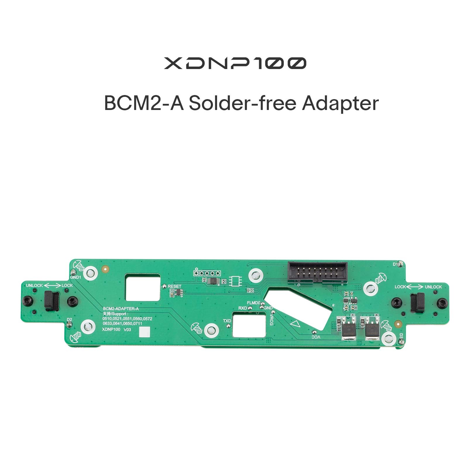 XHORSE BCM2 Adapter Second Generation for Audi AKL & Add Key for MULTI-PROG