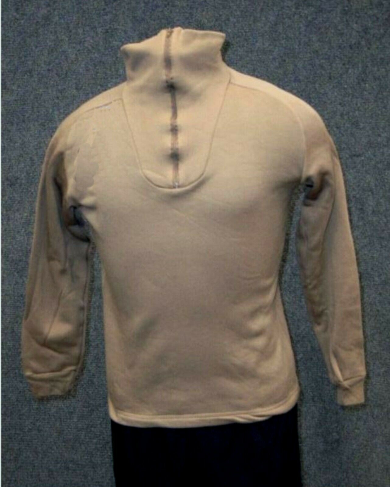 Polypropylene 1/4 Zip Turtleneck Undershirt - New in Bag USGI Extreme Cold - S