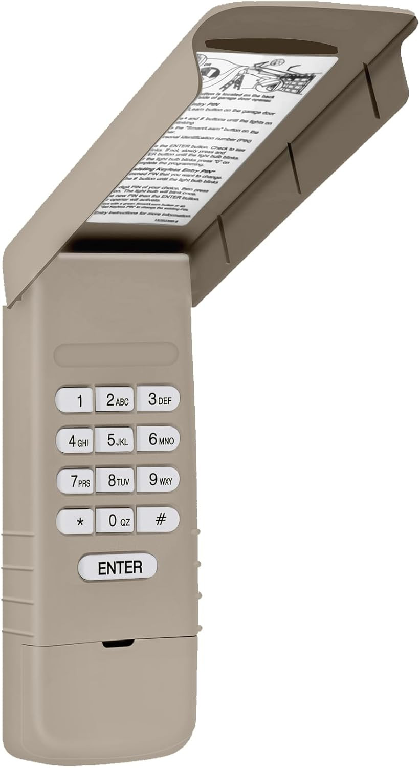 940EV-P2 Universal Chamberlain Garage Door Opener Keypad Replacement | 3-Year Wa