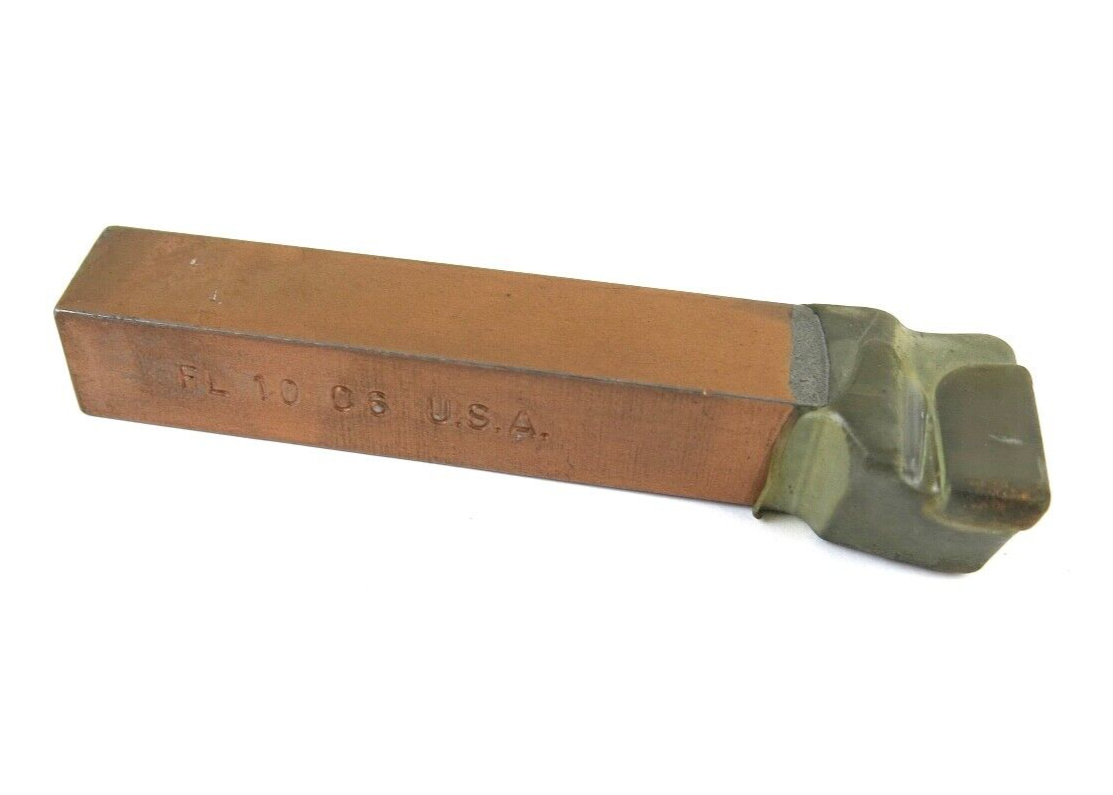 1pc ACT FL-10 C6 Grade Carbide Brazed Lathe Tool Bit 0° Offset Edge 5/8" Shank