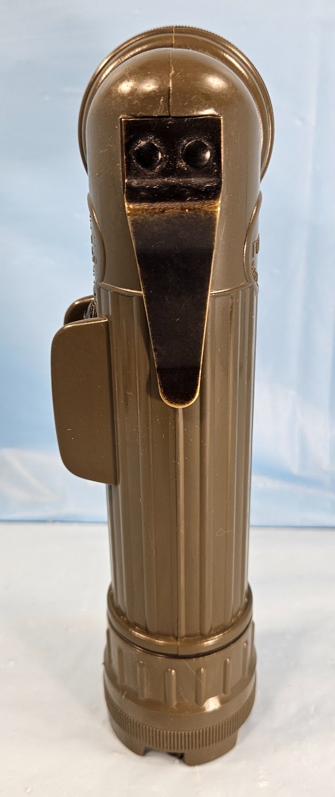 Vintage Fulton U.S. MX-991/U Issued Flashlight Working