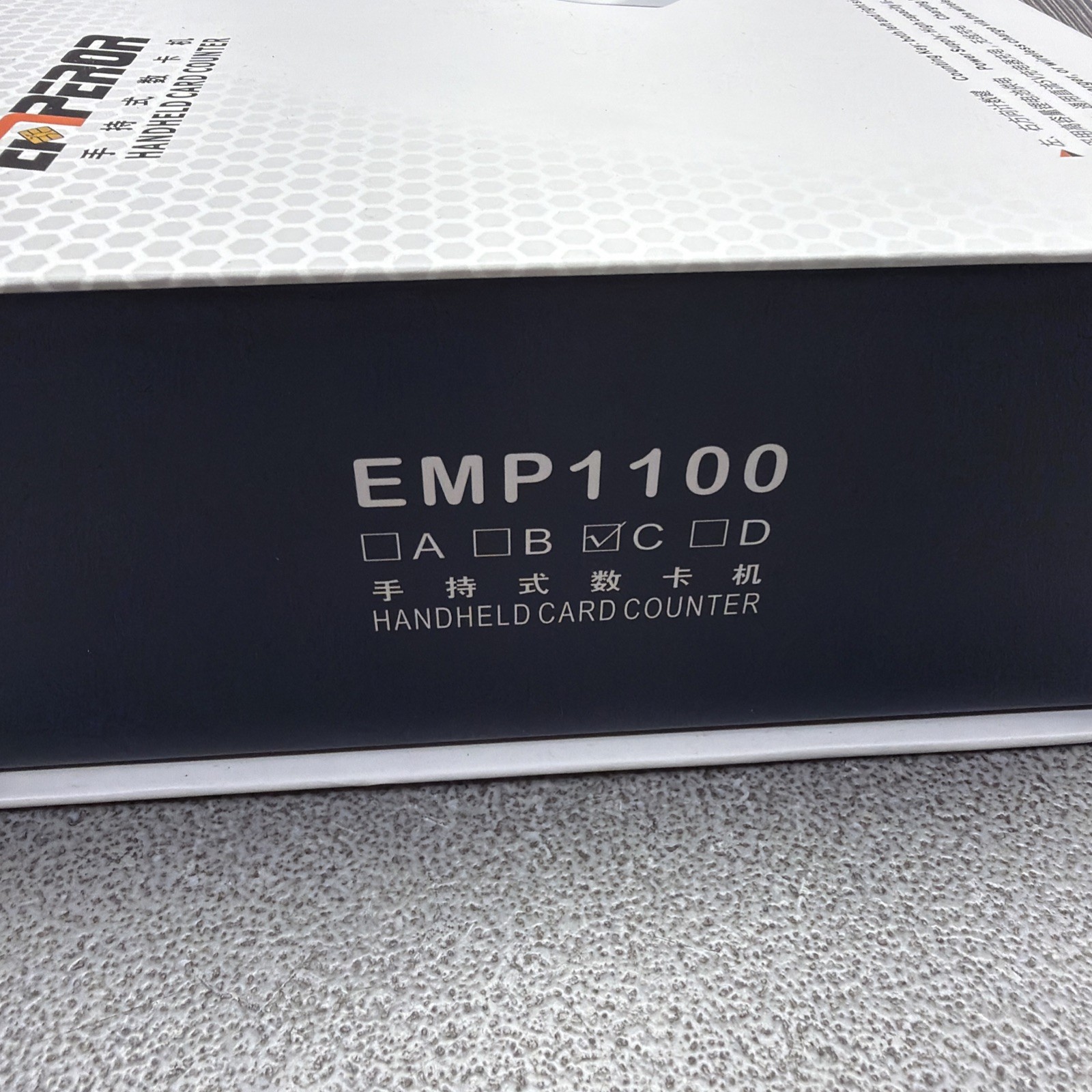 EMPEROR TECH EMP1100C HANDHELD CARD COUNTER