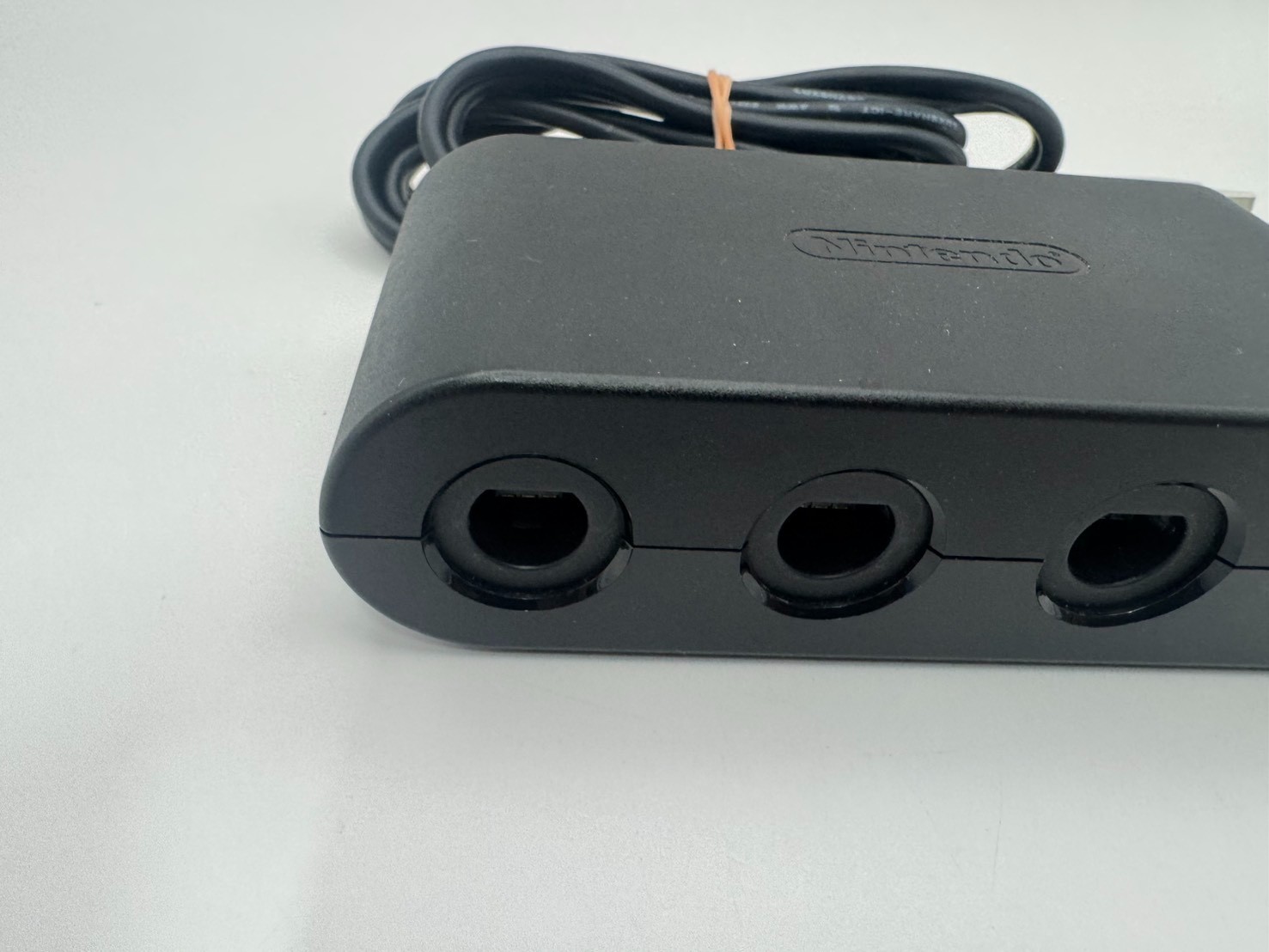 Nintendo Wii U Official OEM GameCube Controller Adapter WUP-028 Switch Tested