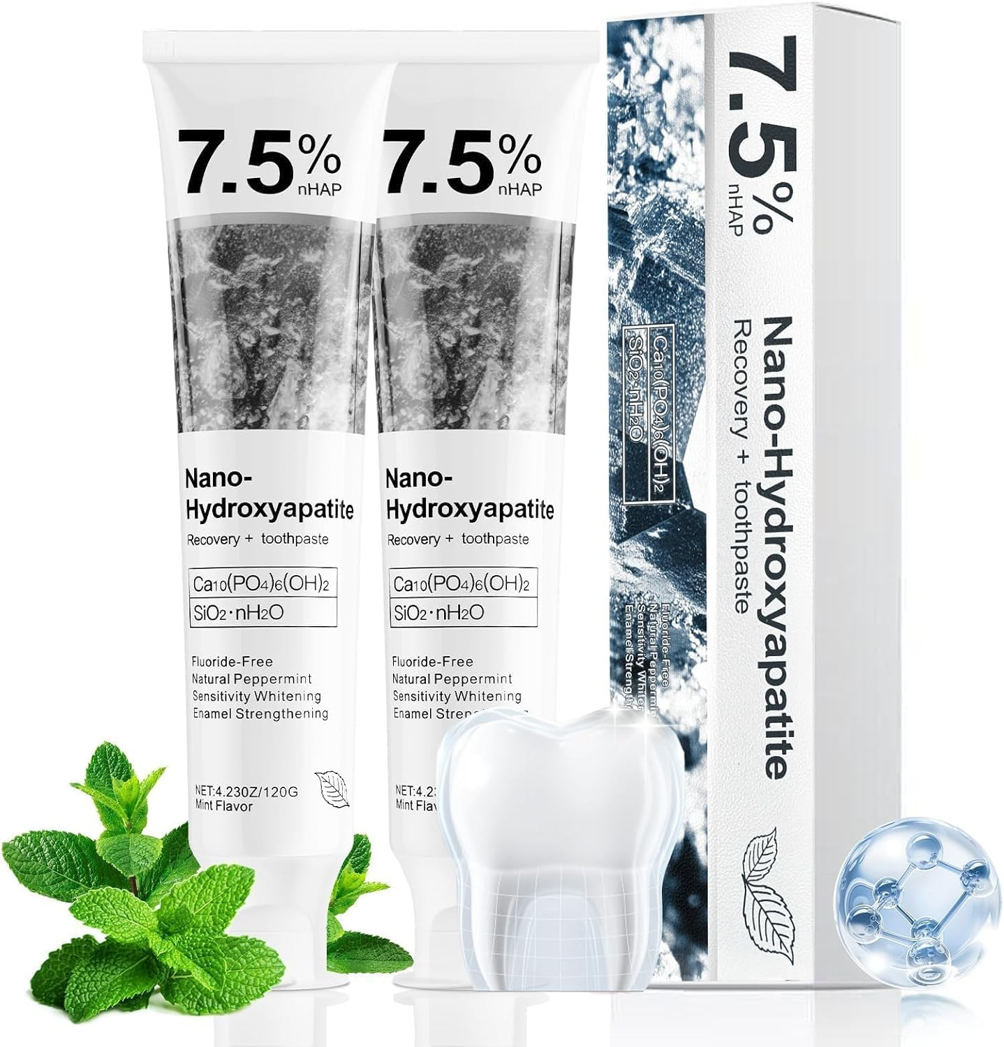 7.5% Nano Hydroxyapatite Toothpaste Helps Remineralize, Protects Enamel, Dentist