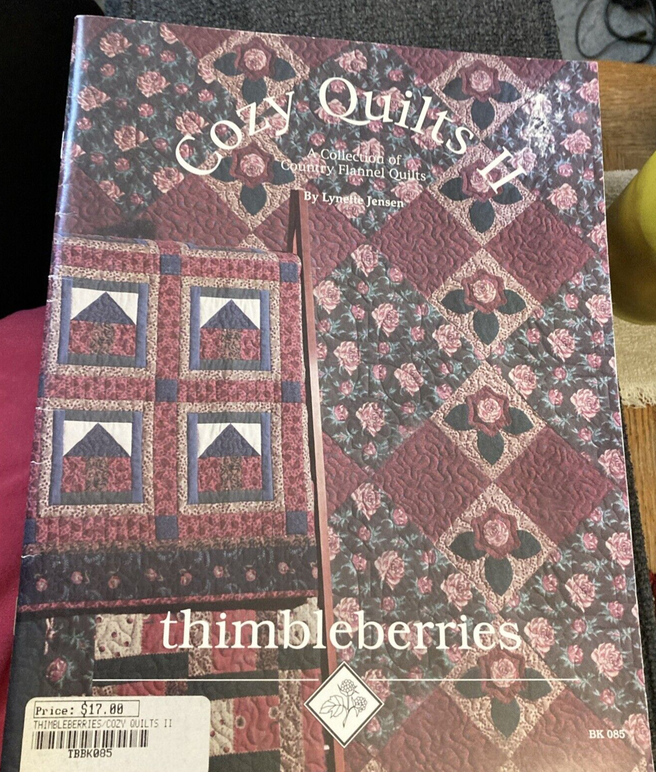 Vtg Rare 1997 Thimbleberries Cozy Quilts II pattern book~Lynette Jensen
