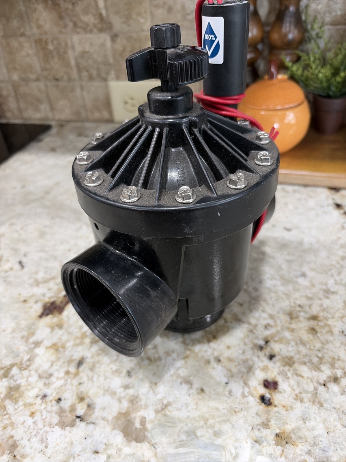 Hunter PGV 2 Inch Irrigation Valve with Flow Control, Globe Angle Combination