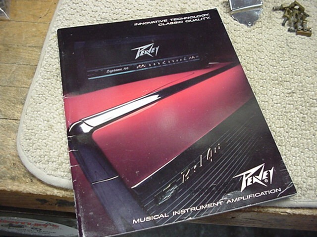Peavey Electronics Amplifiers  Catalog 1990 tweed classic amps 45 pages