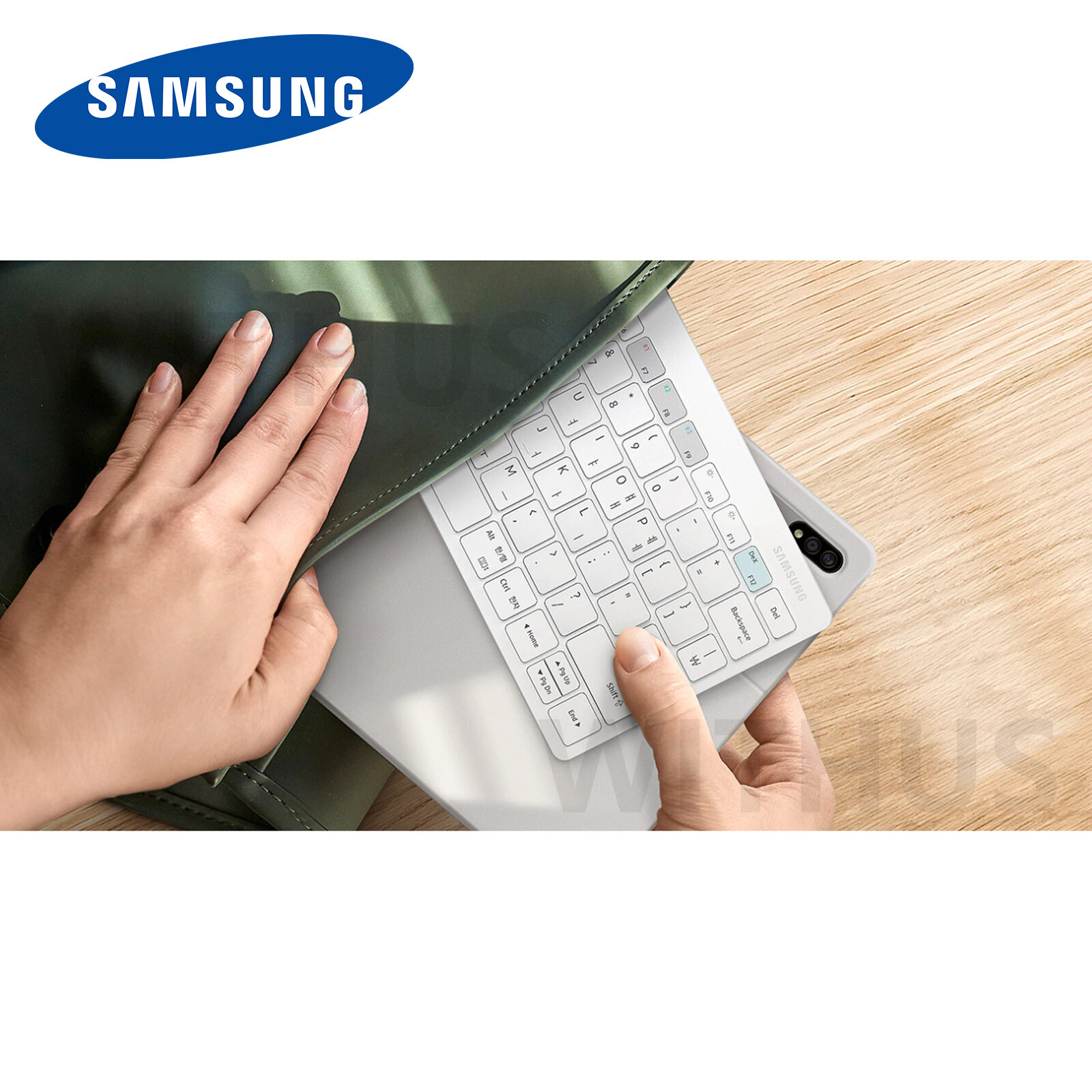 SAMSUNG Smart Bluetooth Wireless Keyboard Trio 500 Multi Pairing EJ-B3400
