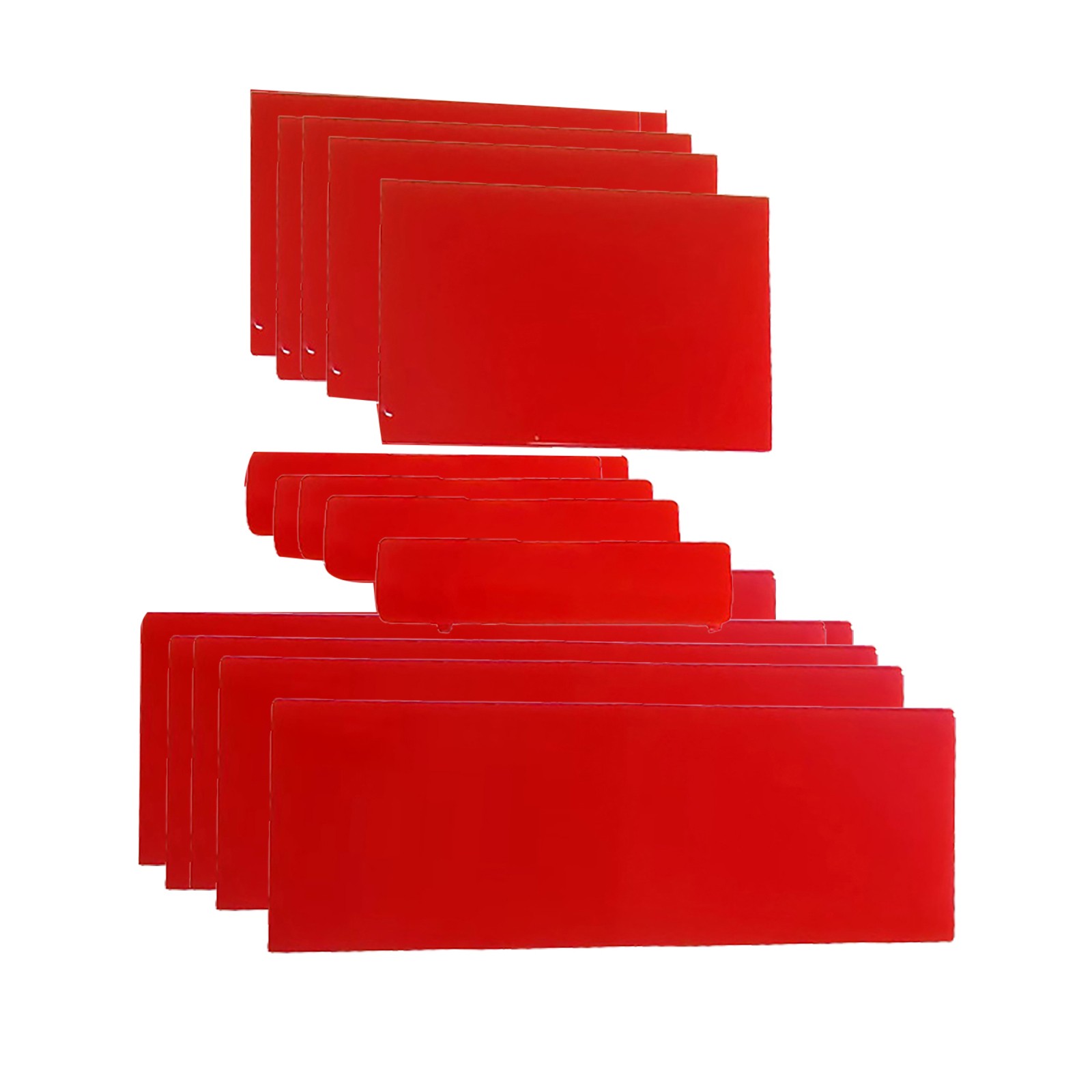15pcs Replacement Door Slot Cover Lid Set for Nintendo Wii Game Console