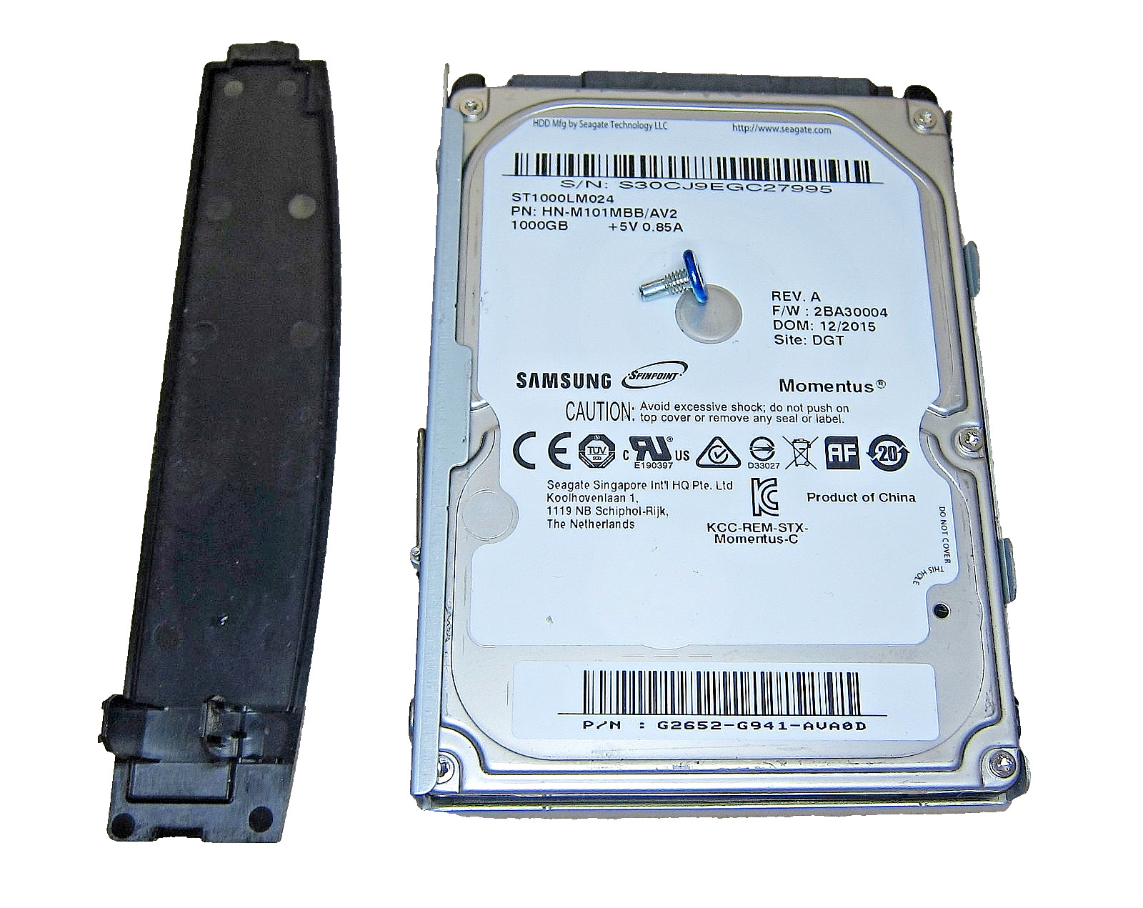 1TB Seagate Hard Drive for Sony PS3 CECHG04 (FAT) with Caddy, Screws and Cover