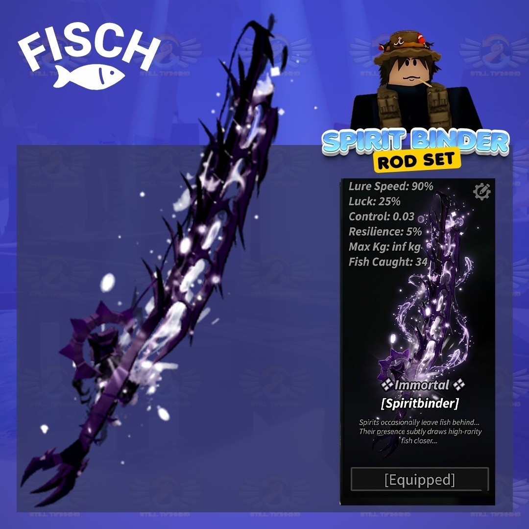 Spirit Binder Rod Set - Fisch