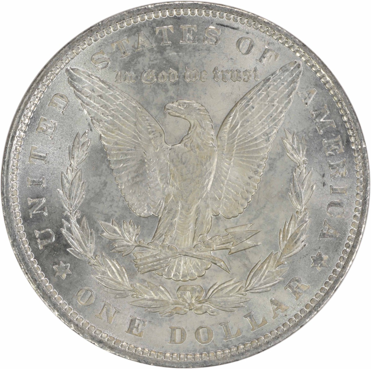 1896 Morgan Silver Dollar Choice BU Uncertified #329