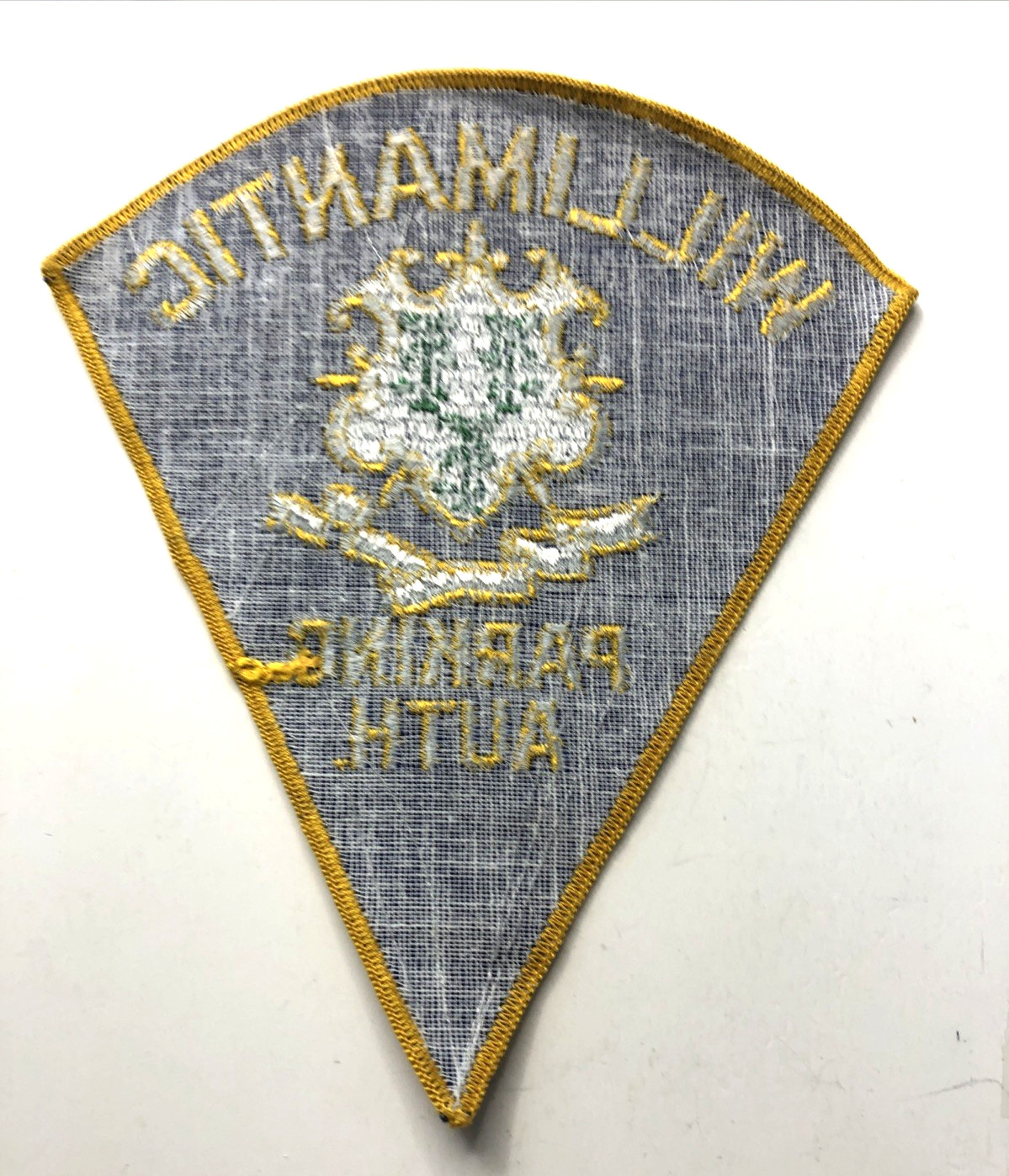 Willimantic-Parking Division/Authority Police Patch-older