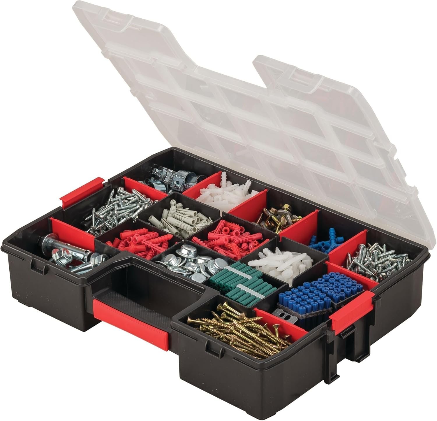 CRAFTSMAN CMST14027 Large Storage Organizer 15 Compartments Toolbox Case