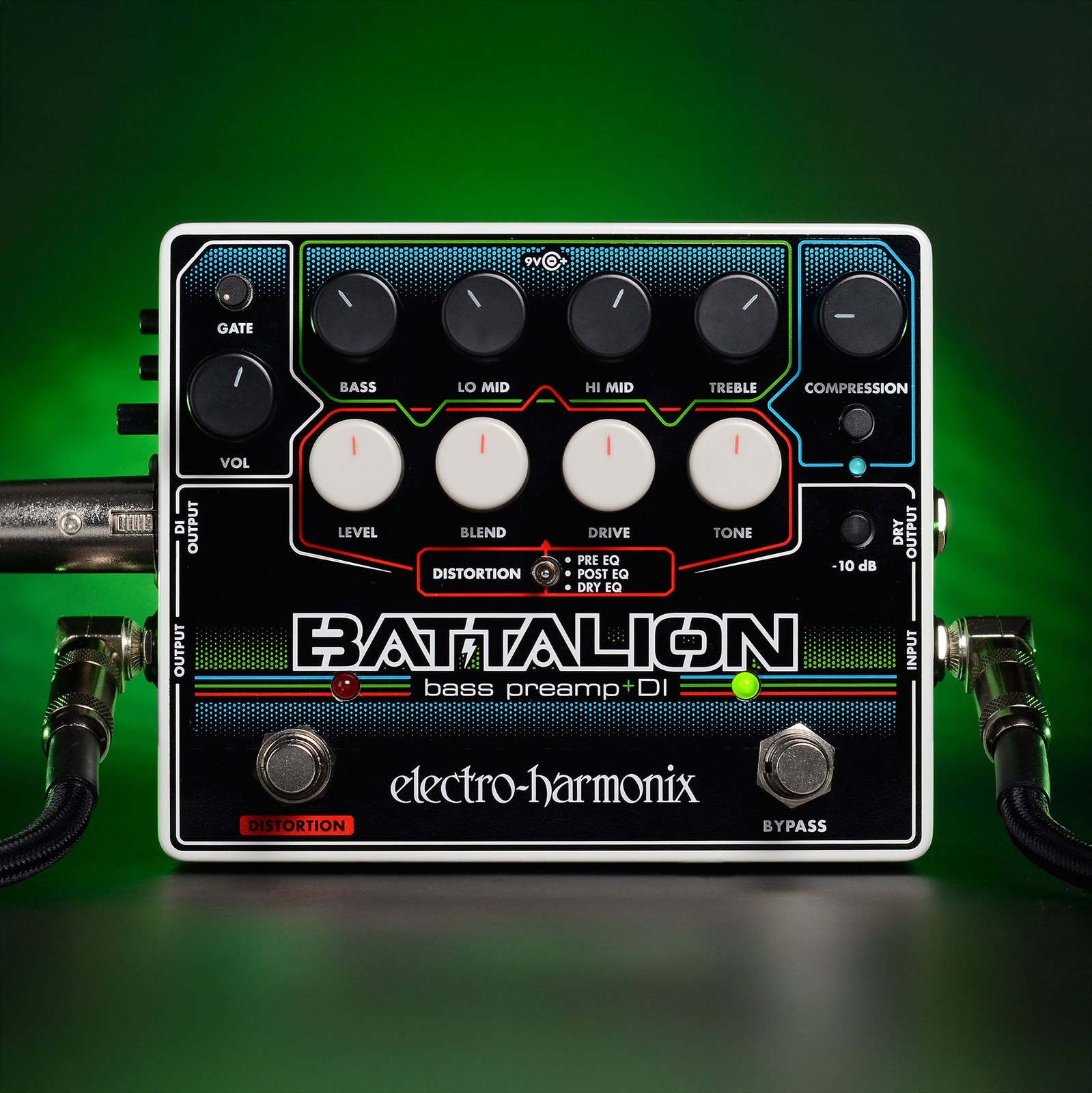Electro-Harmonix Battalion Bass Preamp + DI - Authorized Dealer