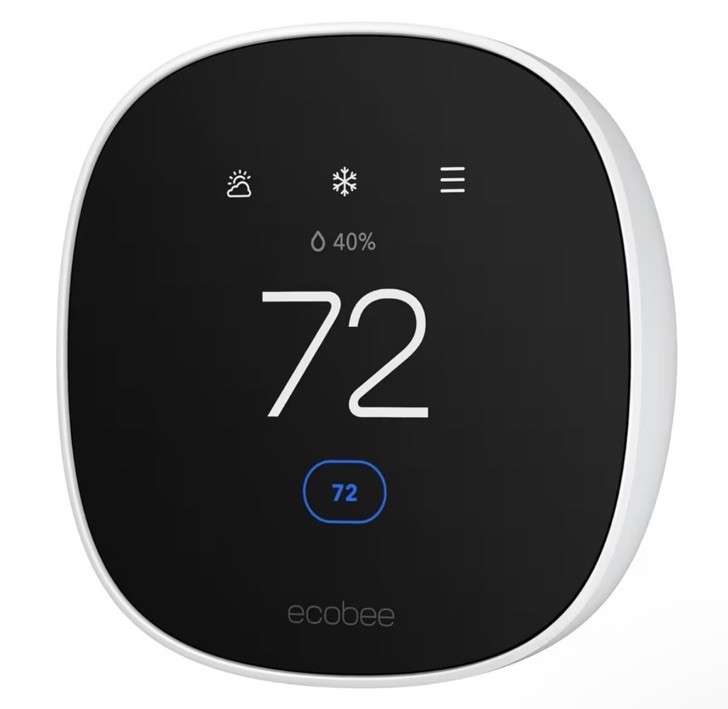 ecobee Smart Thermostat Essential - Energy Star Certified programmable