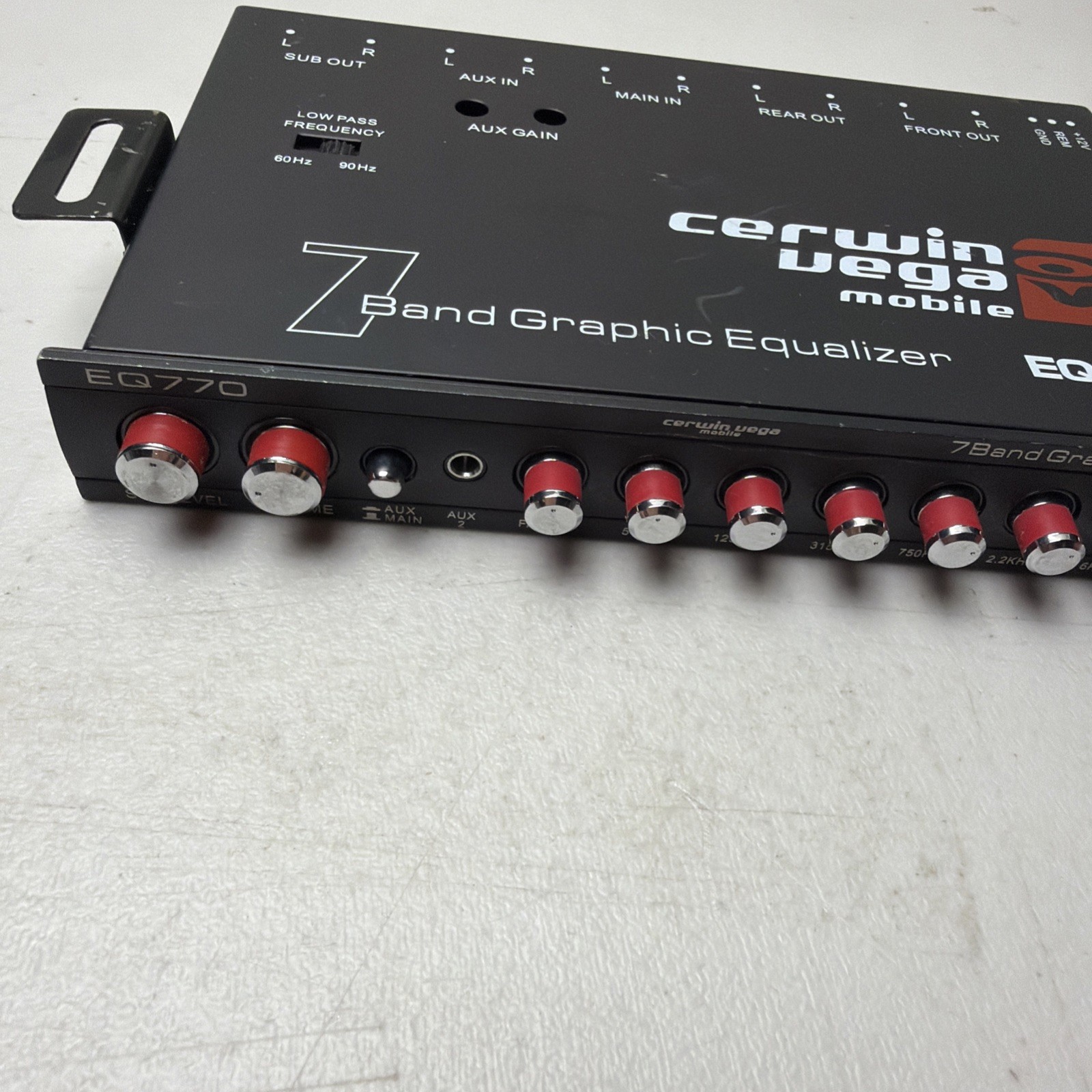 Cerwin-Vega EQ770 Parametric Equalizer Free Fast Shipping