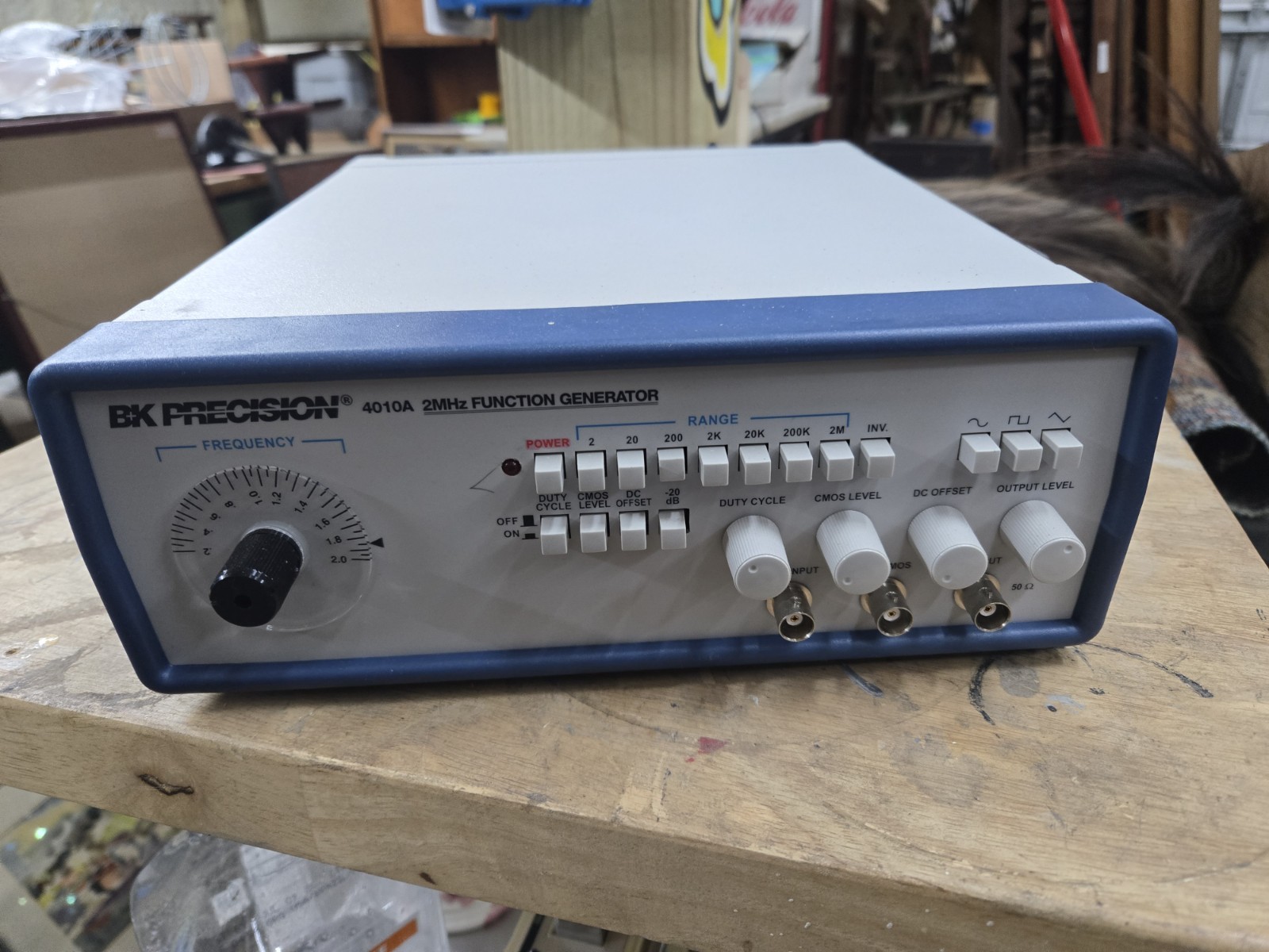 BK Precision Model 4010A ~ 2MHz Function Generator ~ Working - Free Shipping