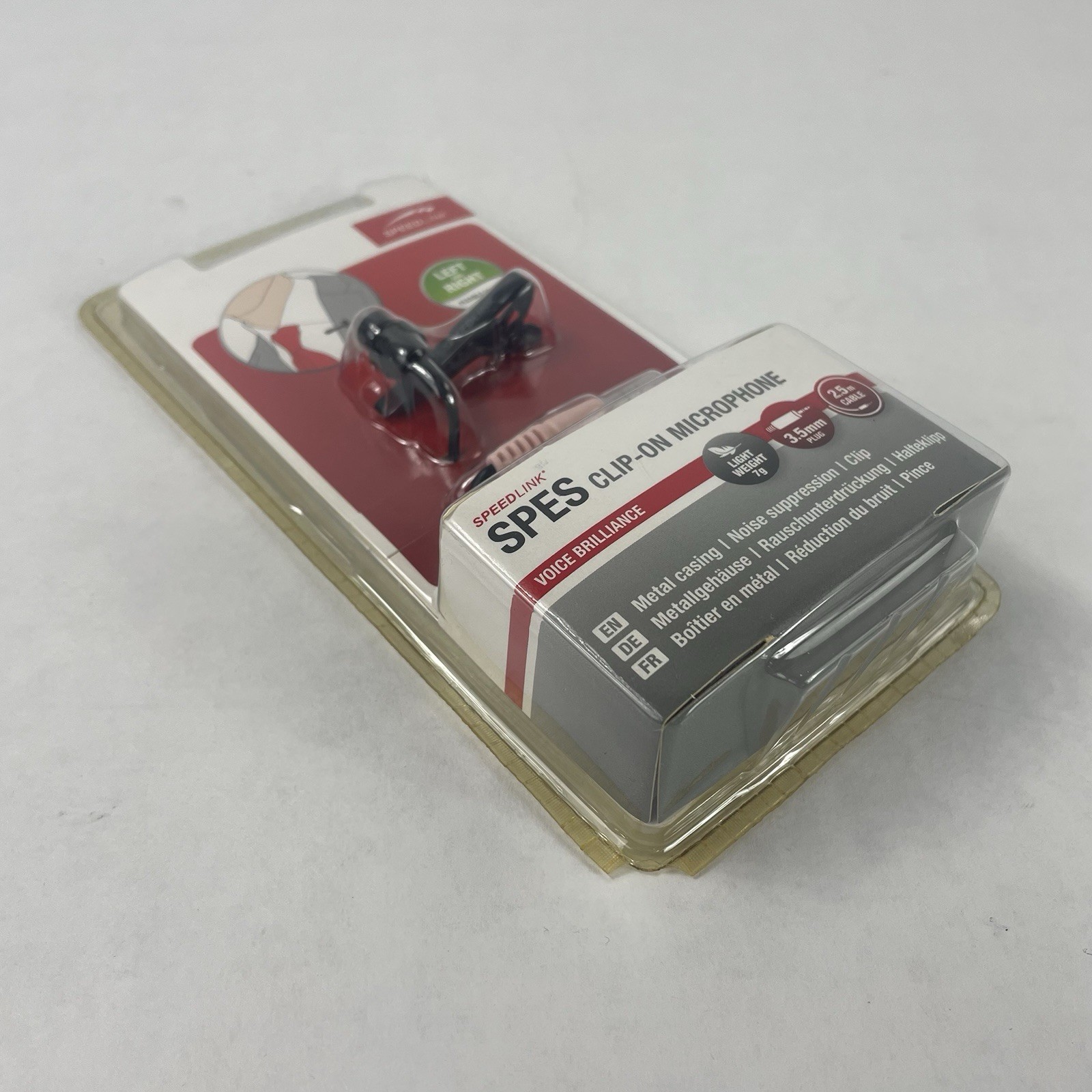 Speedlink SPES Clip-On Microphone