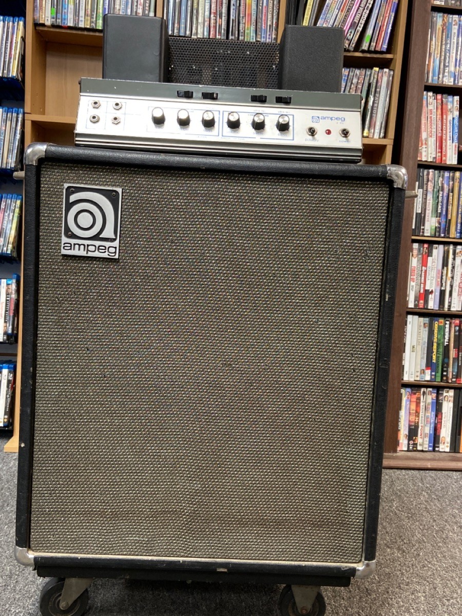 Vintage 1968-1971 Ampeg Heritage B15N 1x15" Tube 30-Watt Bass Combo  (TDW034385)