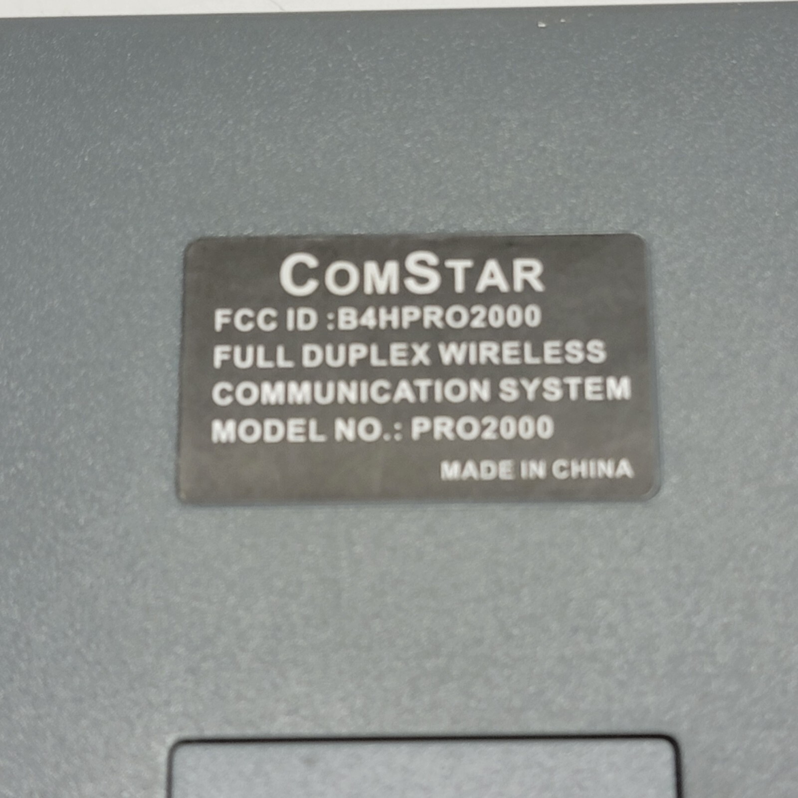 EXCELLENT CONDITION !!! - ComStar PRO2000 Eartec Full Duplex Wireless Intercom