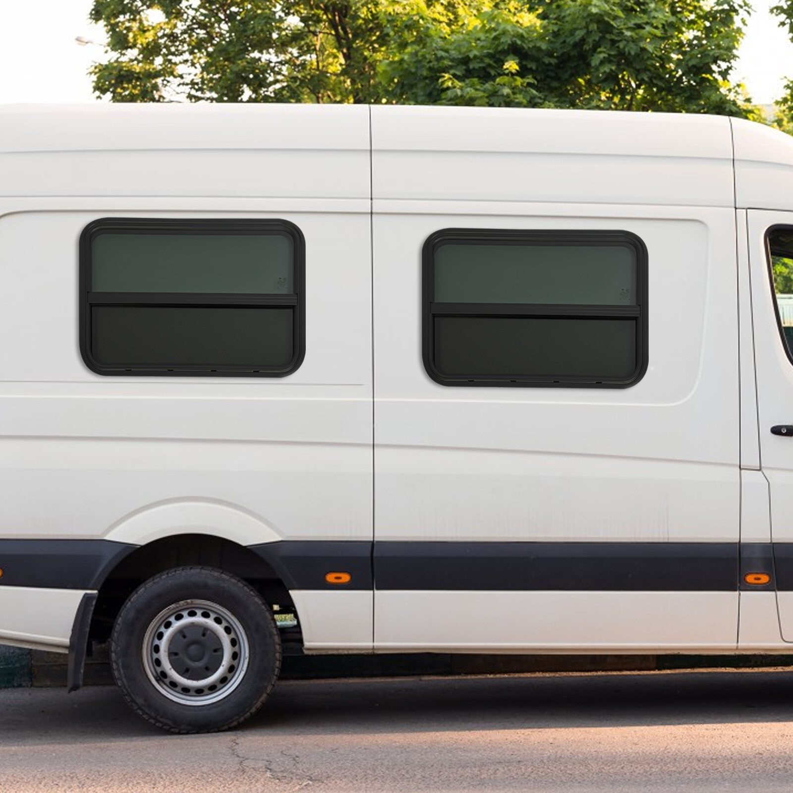 RV Window, 2 PCS RV Windows, RV Vertical Slide Window