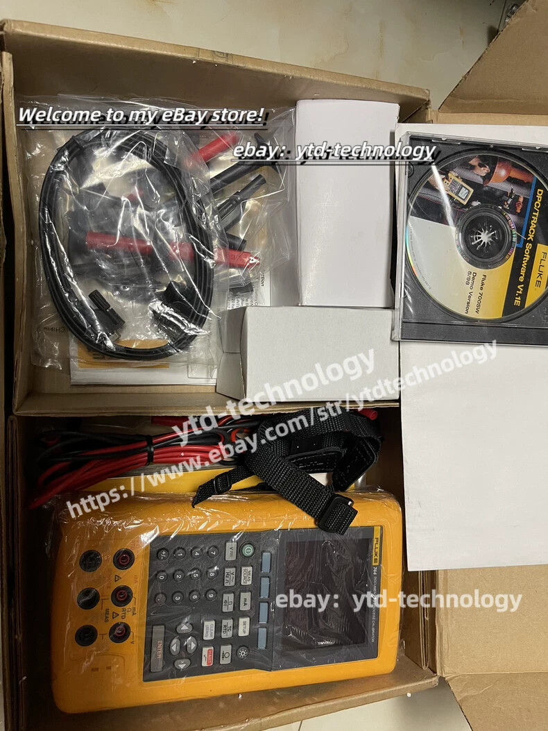 Fluke 744 Record multi-function process calibrator/used /DHL/new