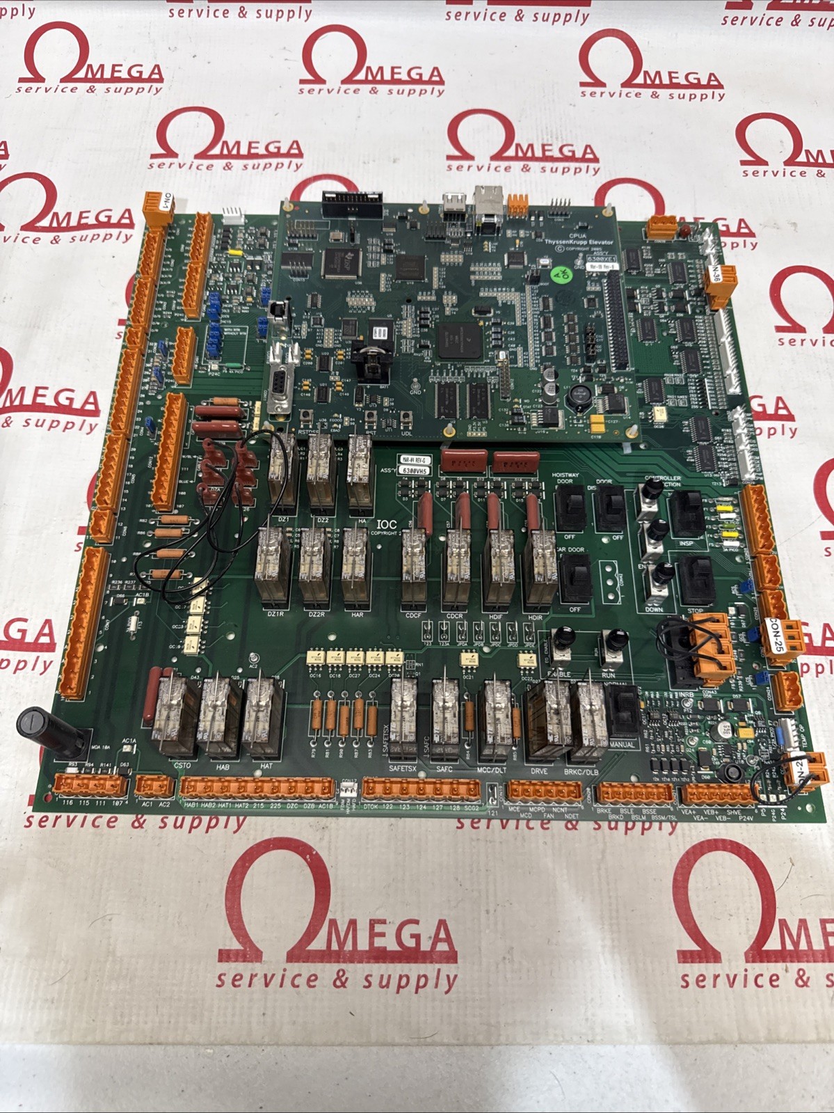 THYSSENKRUPP 6300VH5 IOC  BOARD / 6300XE1