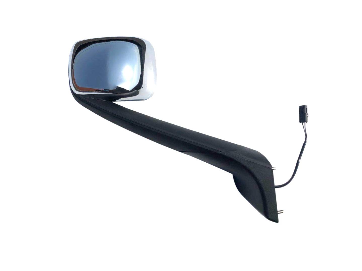 Longling Replacement Chrome Hood Mirror Passenger Right Side Fit Freightliner