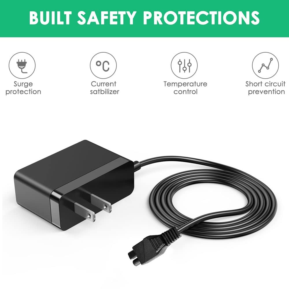 Mrgru Replacement Charger for Dirt Devil Vacuum BD10320, Compatible black