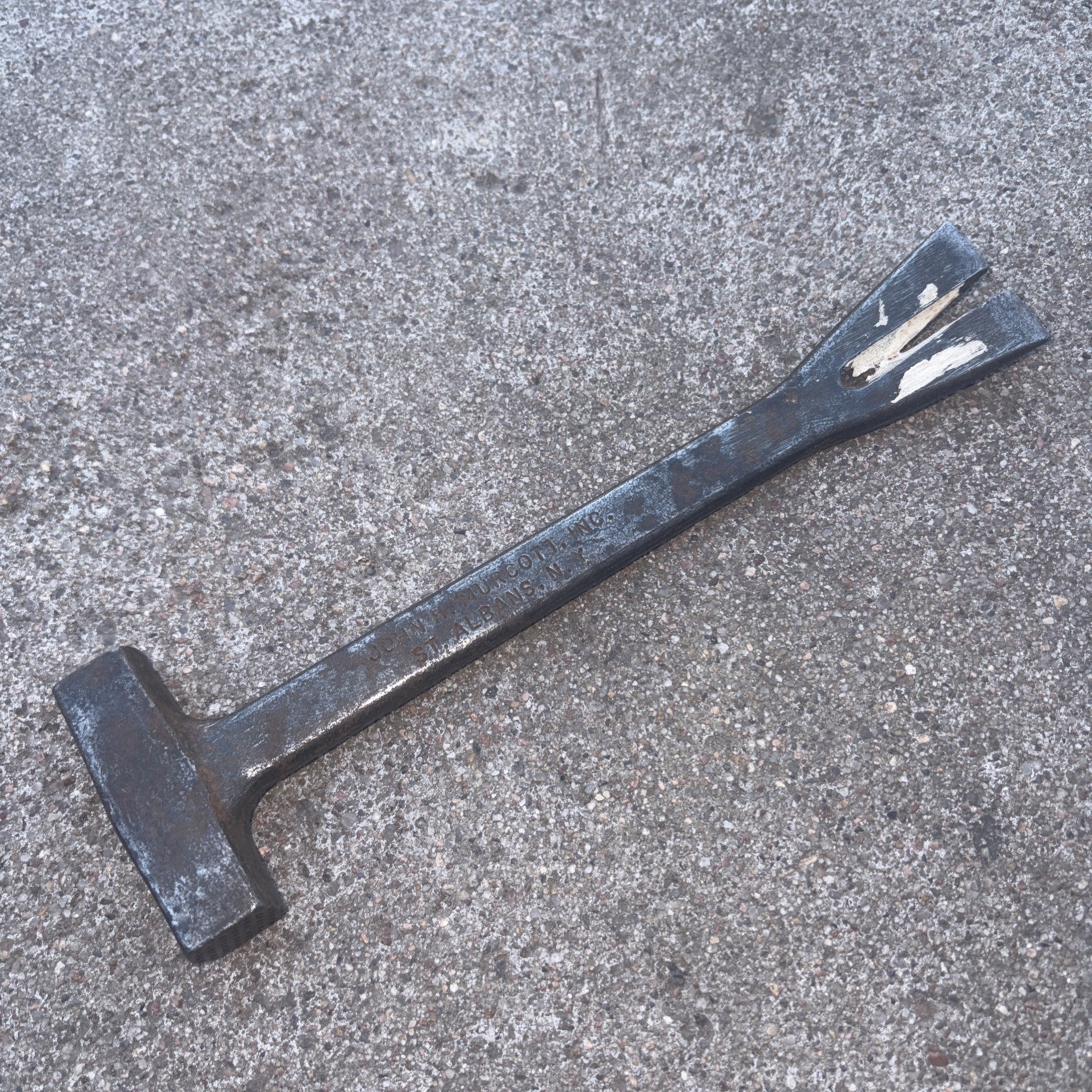 Vintage Crate Hammer John H Murcott Inc St Albans Ny -8”