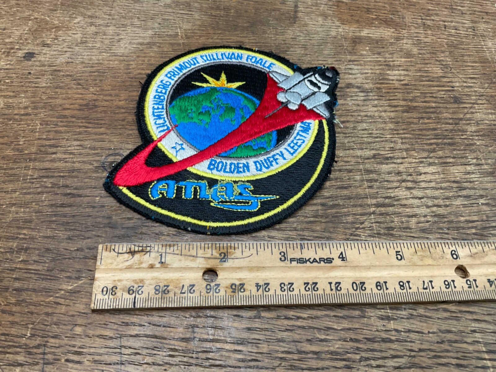 US Atlas Lichtenberg Frimout Sullivan Foale Bolden Duffy Leestma Vintage Patch